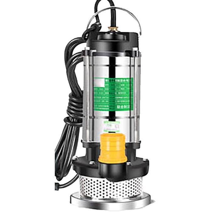 久臻 302应急处理 潜水泵220v污水泵抽水小型抽水机 排污高扬程1500W2寸清水5米线