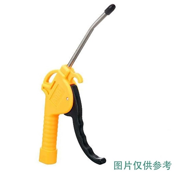 谦华智科 黄短款，风嘴长110mm，最大工作压力18bar 高压铜阀加长吹尘枪 1个