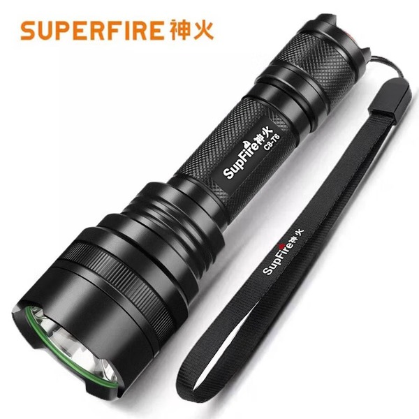 神火（SUPFIRE） C8T6 强光手电筒 配18650电池