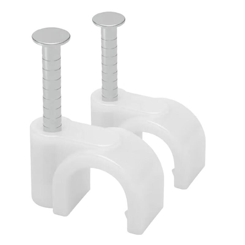 鑫宇讯高碳圆形卡钉25mm 50个/包	 XYX-25白